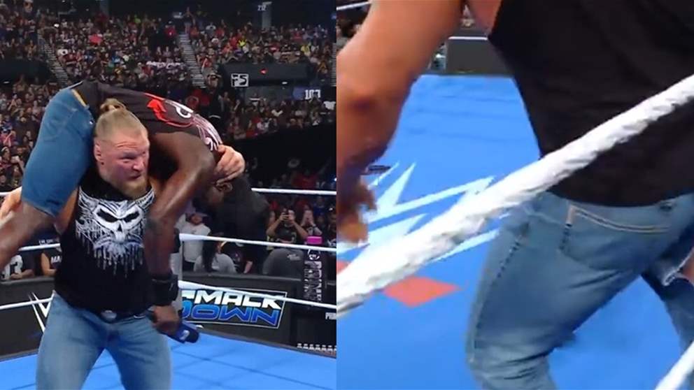 فيديو - شاهدوا كيف تمزّق سروال الوحش