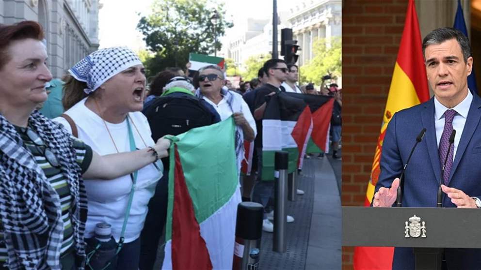 رئيس الوزراء الإسباني يشيد بمواطنيه المؤيدين لقضية فلسطين