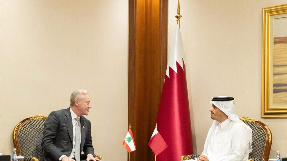 في الدوحة.. رجي التقى نظيره القطري