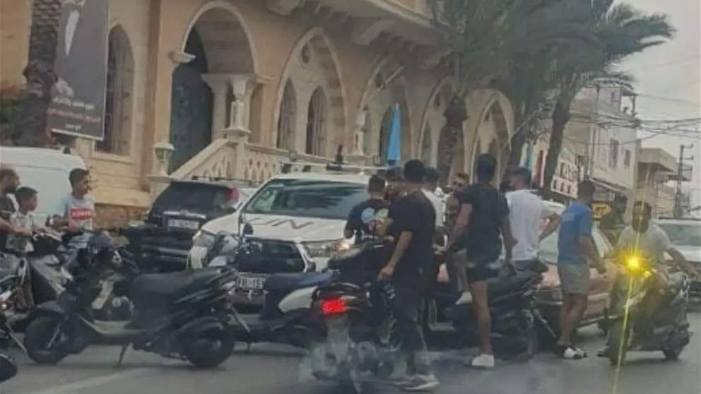 اعتراض دورية "يونيفيل" في الزرارية (صورة)