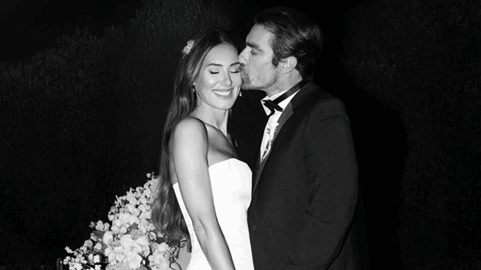 تكبره بـ7 سنوات.. زواج النجم التركي إبراهيم تشيليكول من حبيبته ناتالي ياركان 