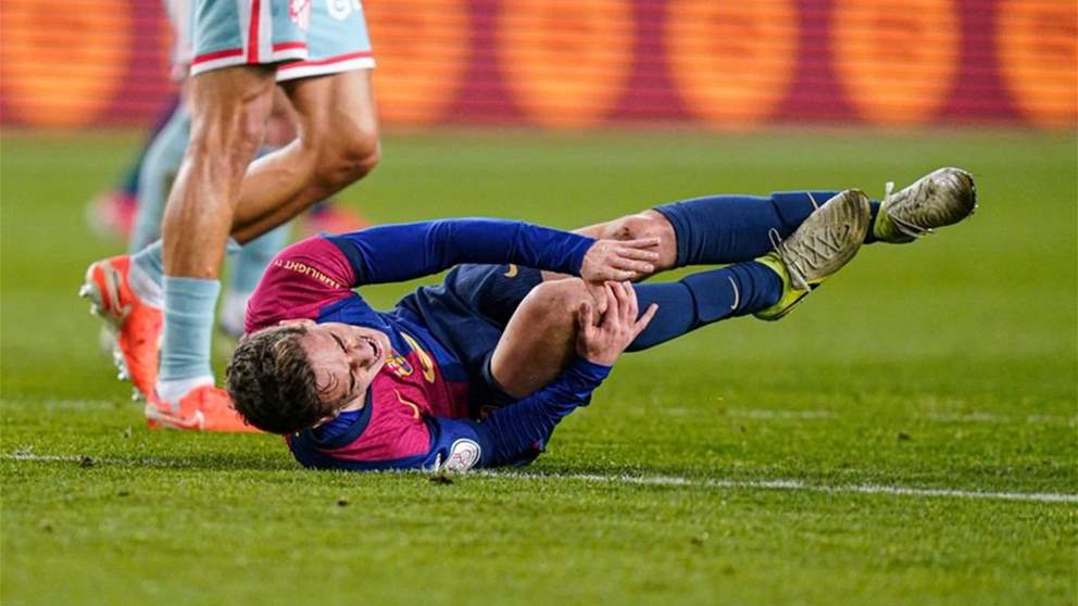 جافي مصدوم بعد الجراحة وعثمان ديمبيلي يشجعه