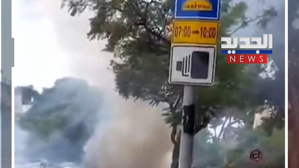 إنفجار سيارة.. وإصابات! (فيديو)