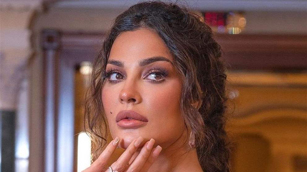 نادين نسيب نجيم تتعرض لموقف طريف مع عصفور خلال تصويرها