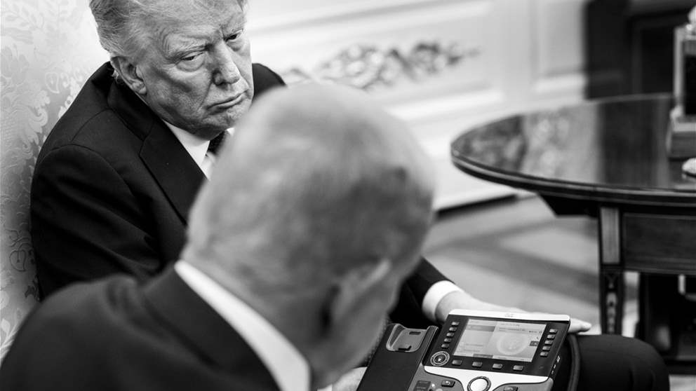  البيت الأبيض ينشر صور لنتنياهو وهو يعتذر 