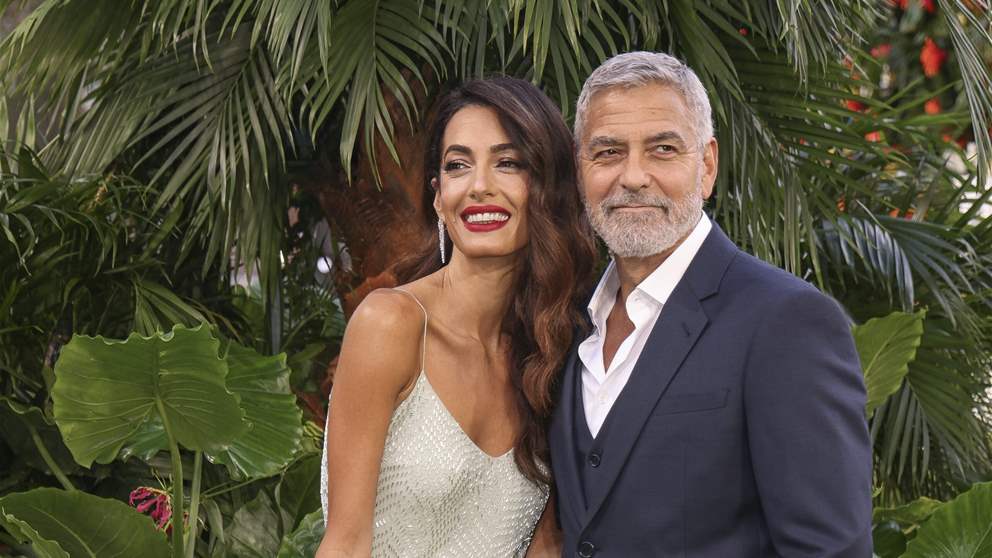 جورج كلوني وزوجته امل كلوني يكشفان أسرار حياتهما العائلية 