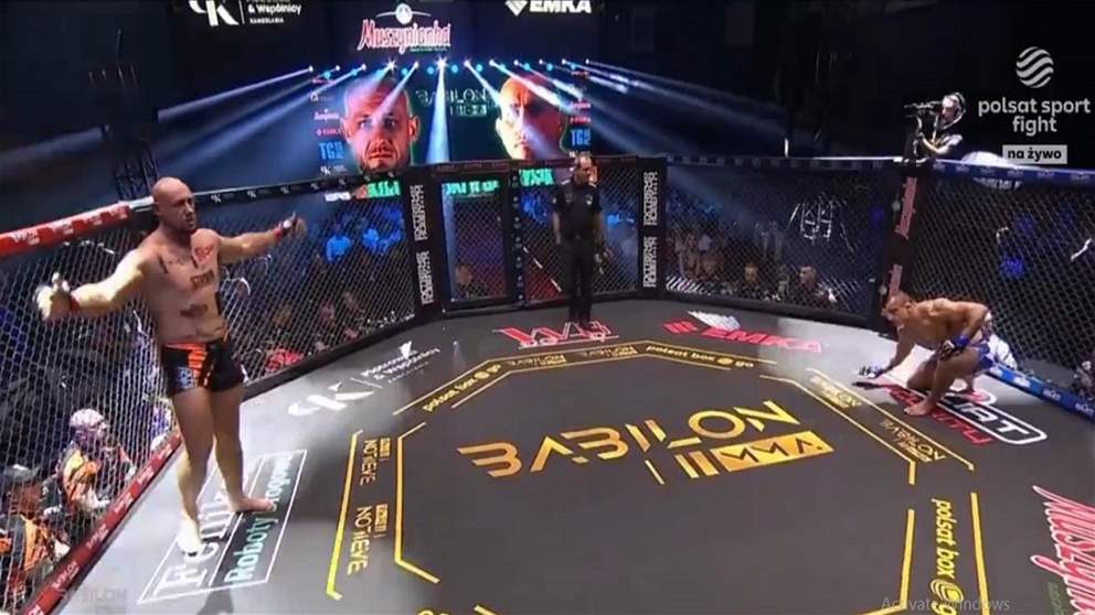 فيديو - استسلم بعد ثانية .. ودون قتال!!