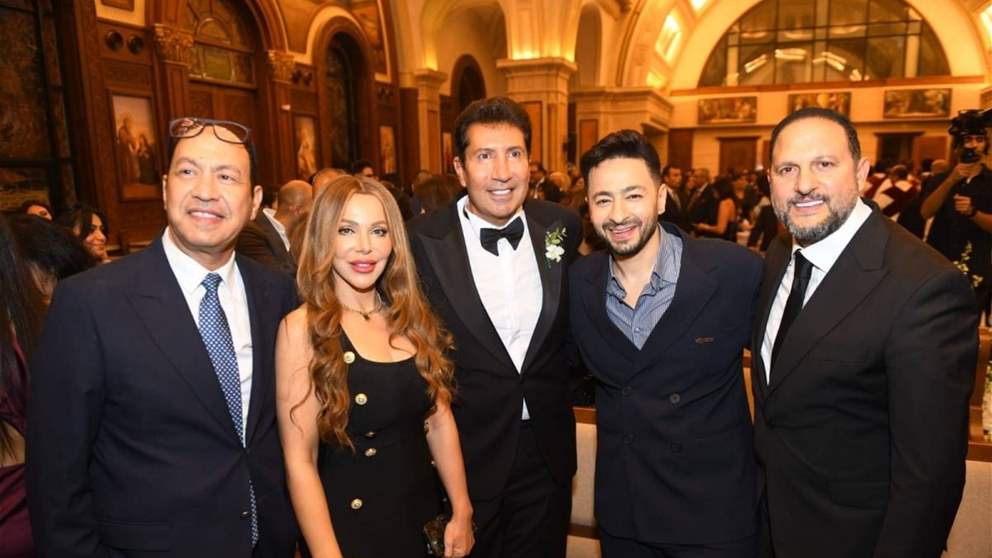 زفاف نجل الفنان هاني رمزي في حفل فخم بالقاهرة 