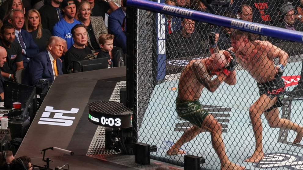 ترامب يعلن تنظيم نزال (UFC) في البيت الأبيض