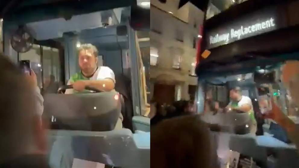 فيديو - طرد سائق حافلة مشجع لليفربول بسبب تشيلسي 