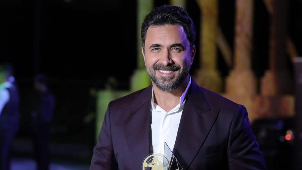 نادر الأتات يتوَّج بلقب "نجم الشباب الأول" في مهرجان كاييل التكريمي ببيروت