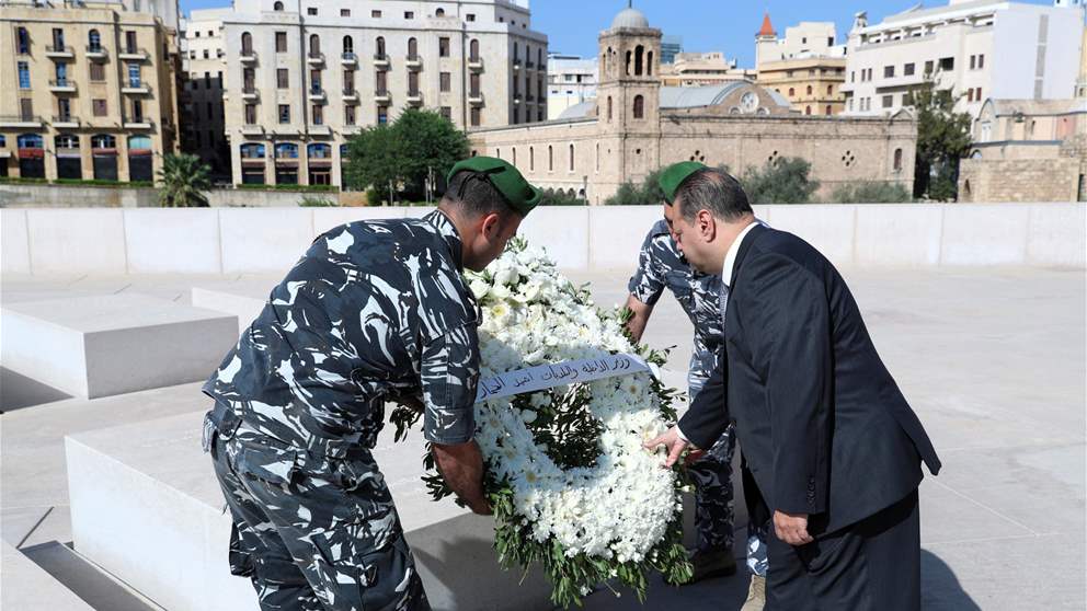 الحجار في ذكرى اللواء الشهيد وسام الحسن: عهدنا أن نبقى أوفياء لدماء شهداء الوطن