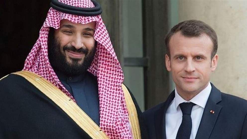 مباحثات هاتفية بين ولي العهد السعودي والرئيس الفرنسي
