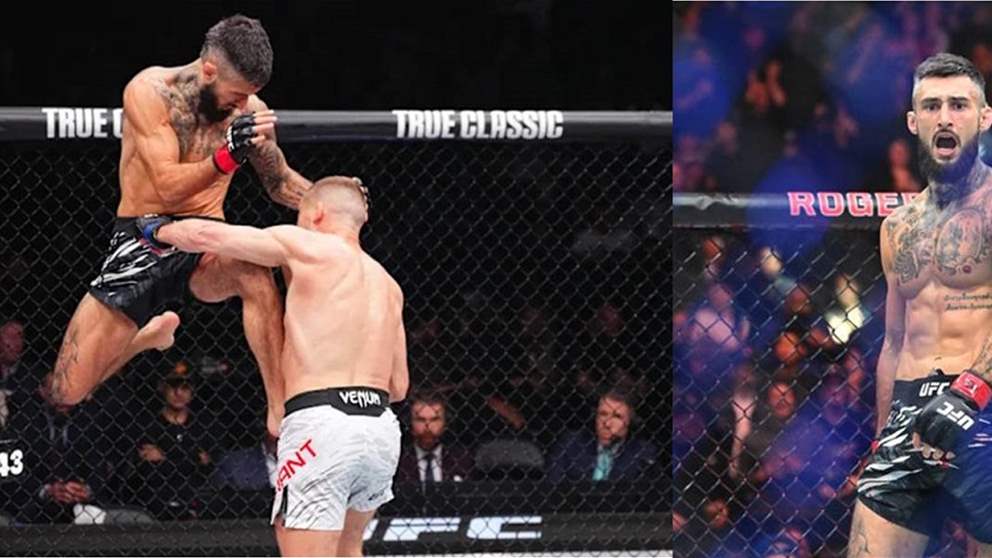 فيديو - ضربة وإخضاع وخنق .. وانتصار