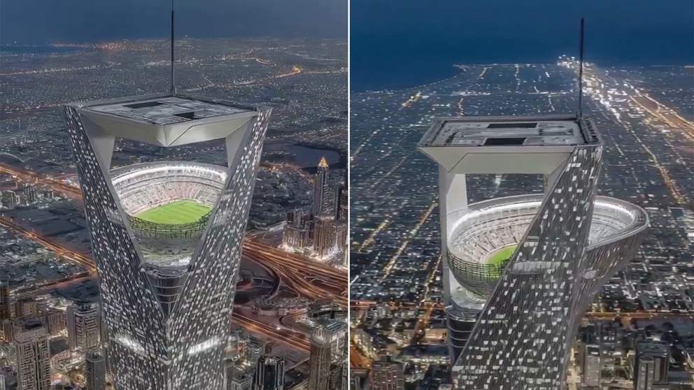 فيديو - السعودية تستعد لتشييد "ملعب السماء" في نيوم