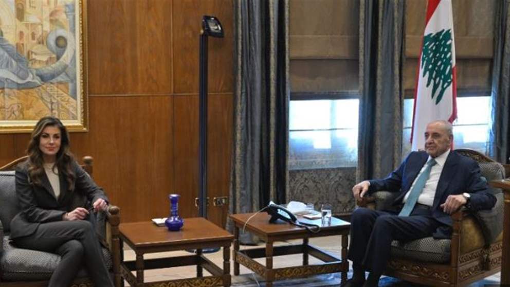 بري استقبل اورتاغوس.. هذا ما جرى عرضه