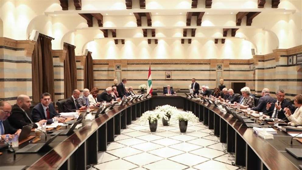 انتهت جلسة مجلس الوزراء في قصر بعبدا.. التفاصيل مع مراسل الجديد