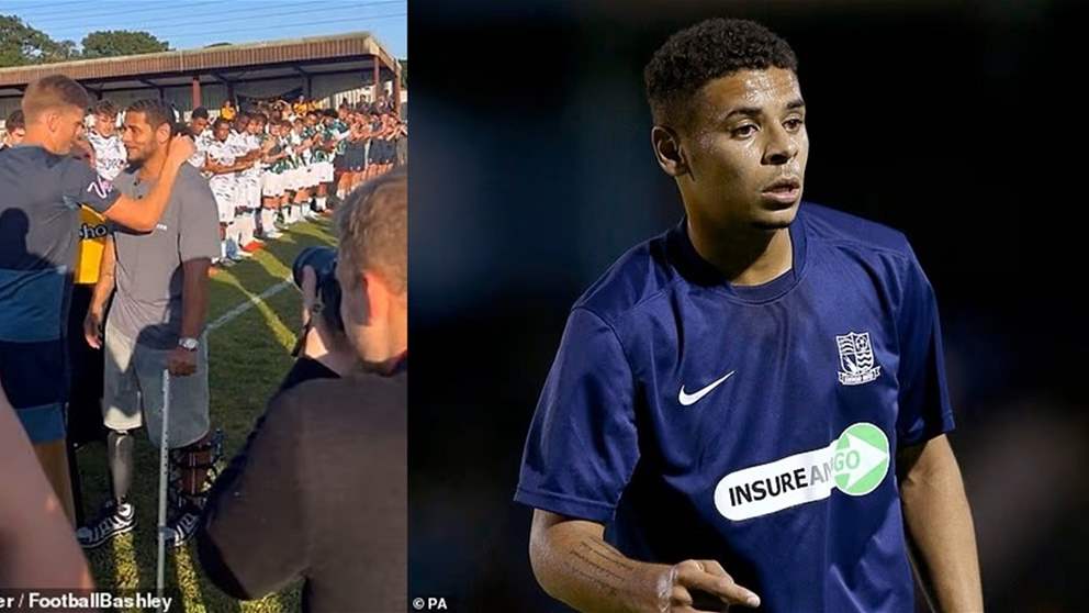 من لاعب طموح إلى مواجهة الحياة بقدم واحدة