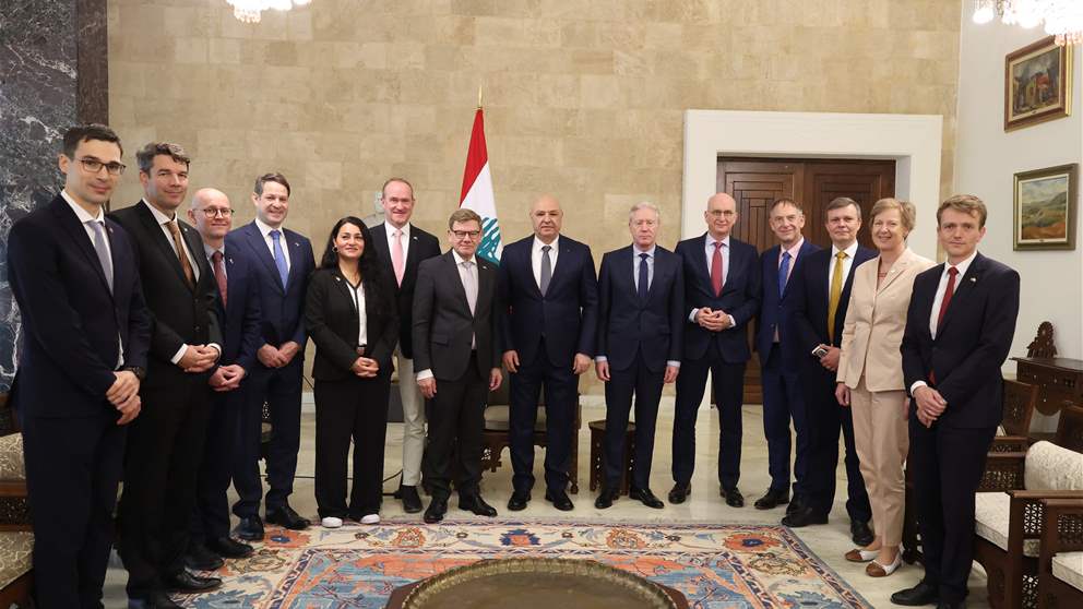 الرئيس عون إستقبل وزير خارجية المانيا: مستعدون للتفاوض