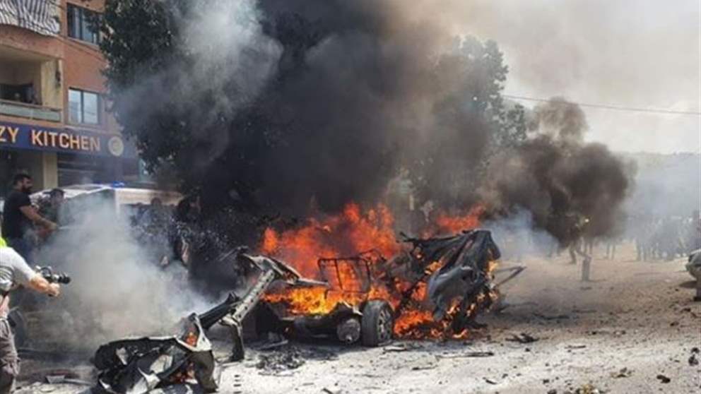 غارة على سيارة في كفرصير - النبطية