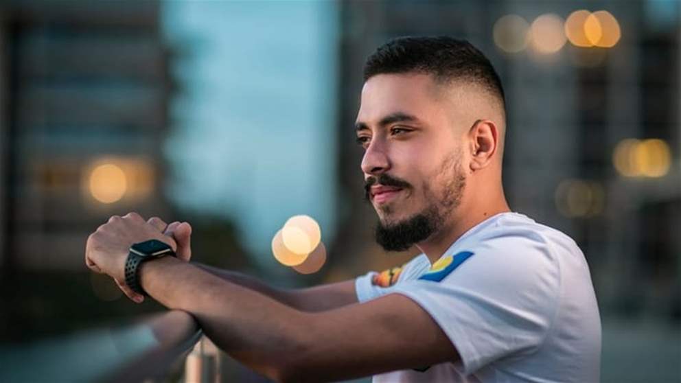 مهند زعيتر يتعرض لحادث سير بالقرب من منزله