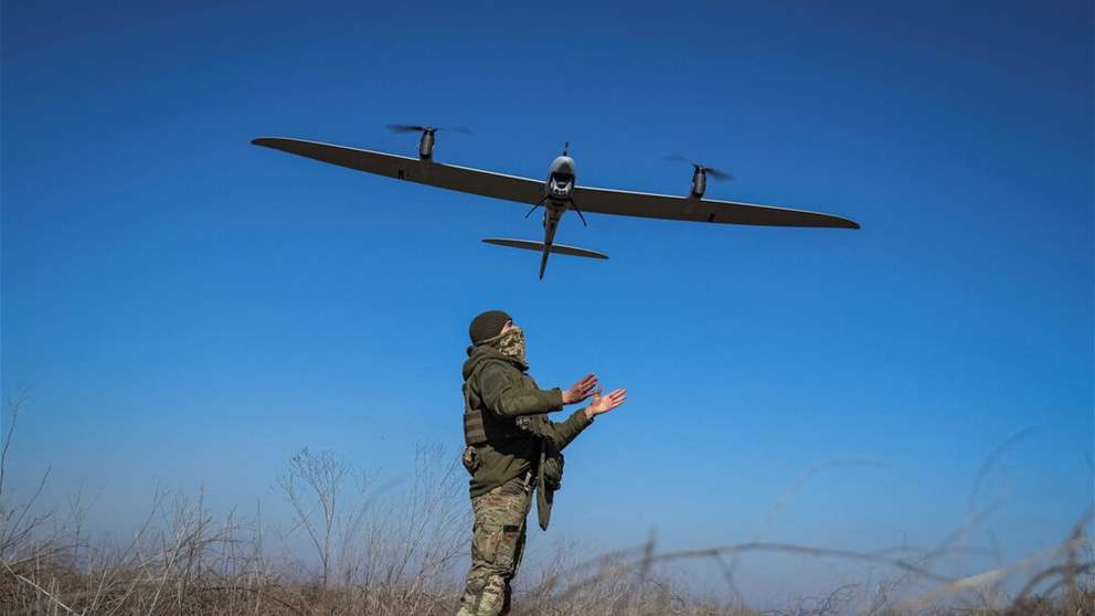 حريق في ميناء روسي جراء هجوم أوكراني بالمسيّرات