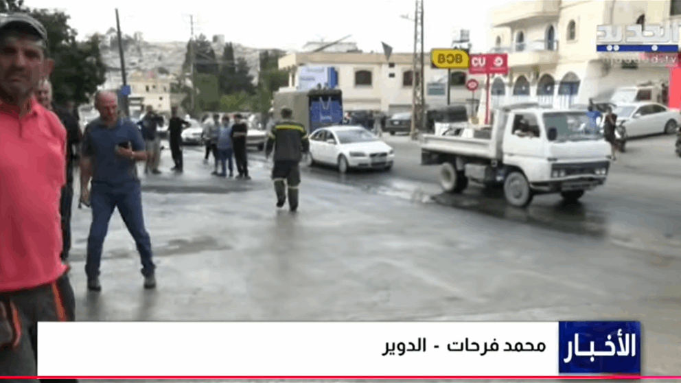 من مكان الغارة في الدوير.. مراسل الجديد يوافينا بالتفاصيل 