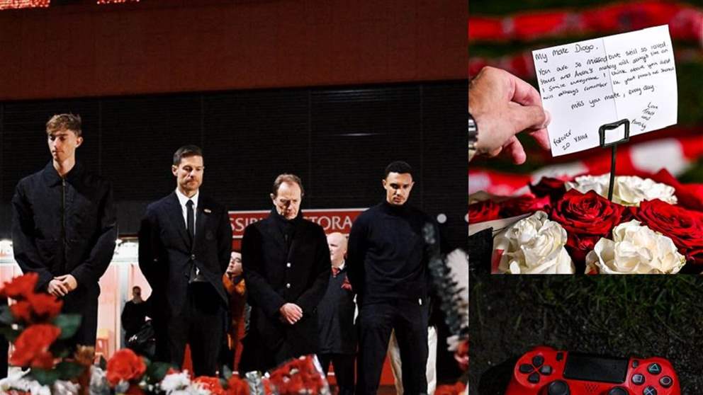 فيديو - أرنولد وتشابي في ذكرى ديوغو جوتا