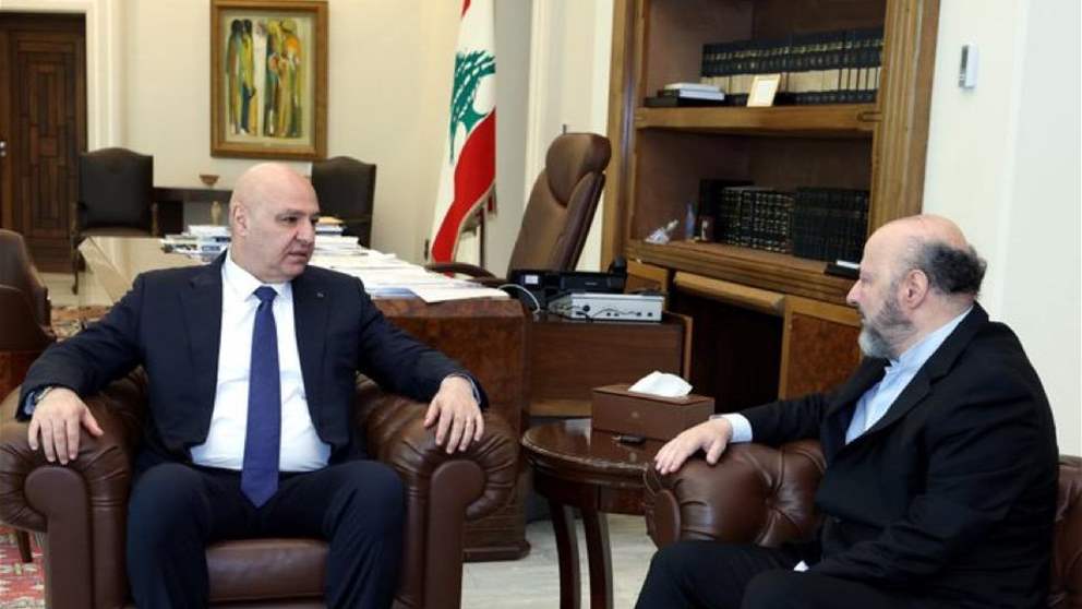 رياشي بعد لقائه الرئيس عون: من الضروري اجراء الانتخابات النيابية في موعدها