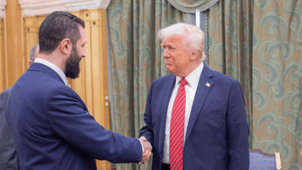 ترامب سيلتقي الشرع الإثنين