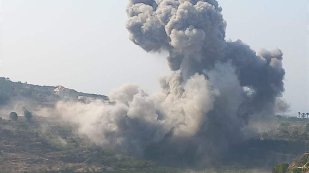 غارة إسرائيلية على بلدة طورا - قضاء صور (فيديو)