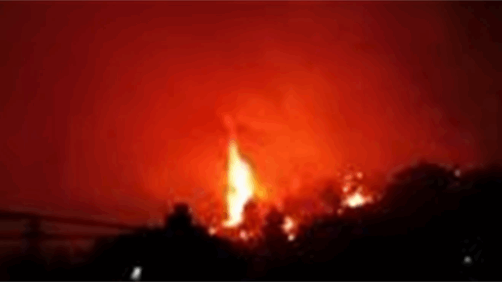 حريق هائل في خراج بلدات المطلة والجليلية وتلة حصروت والزعرورية