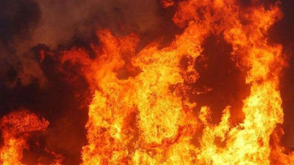 مشاهد من الحريق الضخم في اقليم الخروب (فيديو)