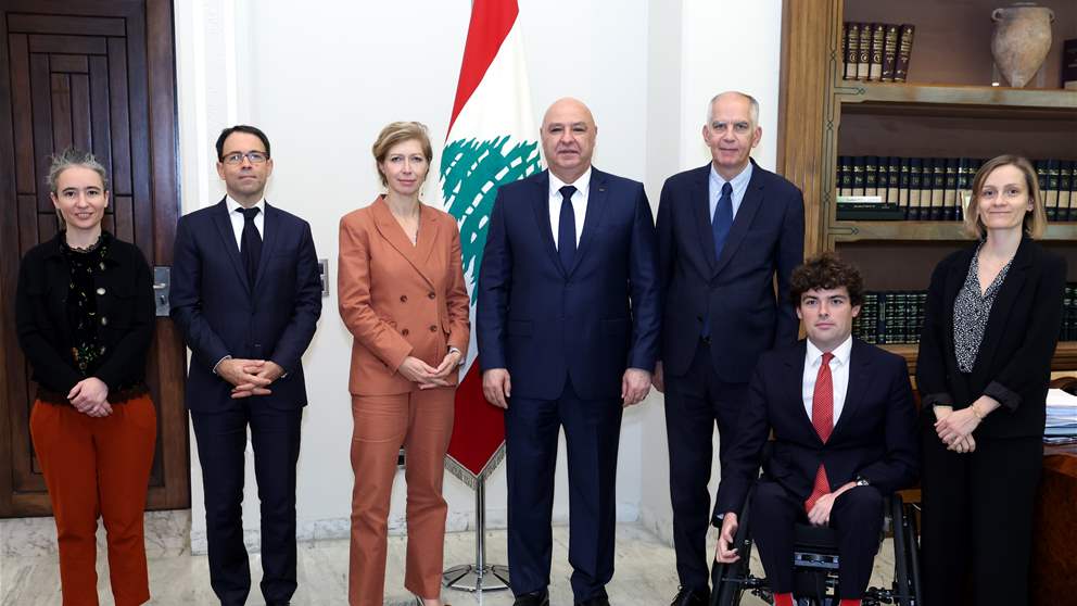 الرئيس عون امام مستشارة الرئيس الفرنسي: التفاوض كفيل بإعادة الاستقرار