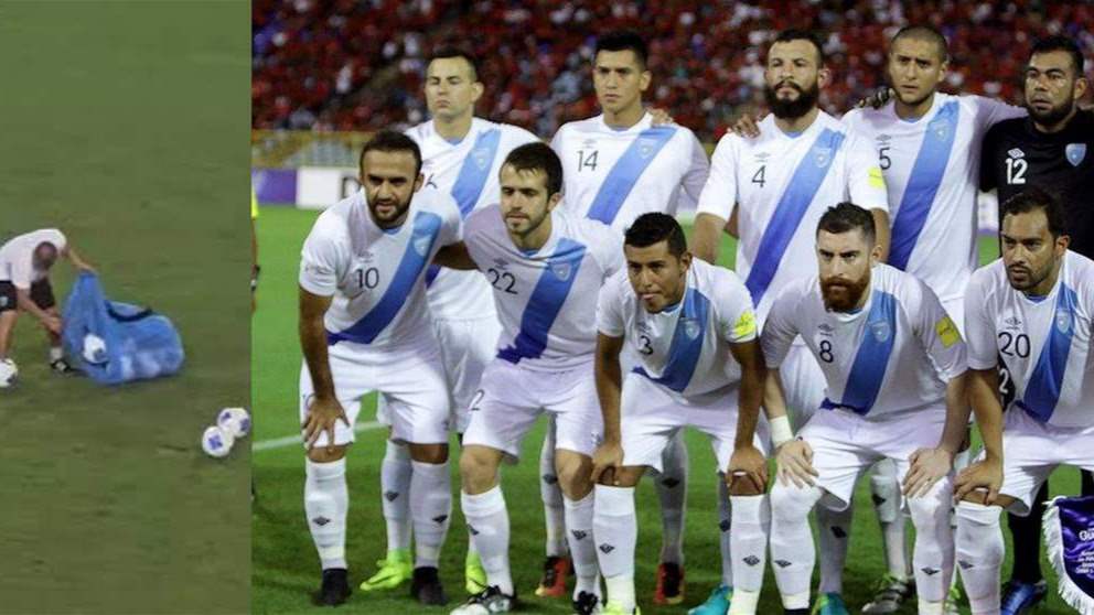 فيديو - عامل تجهيزات يبكي حلم المونديال ويخطف الأضواء