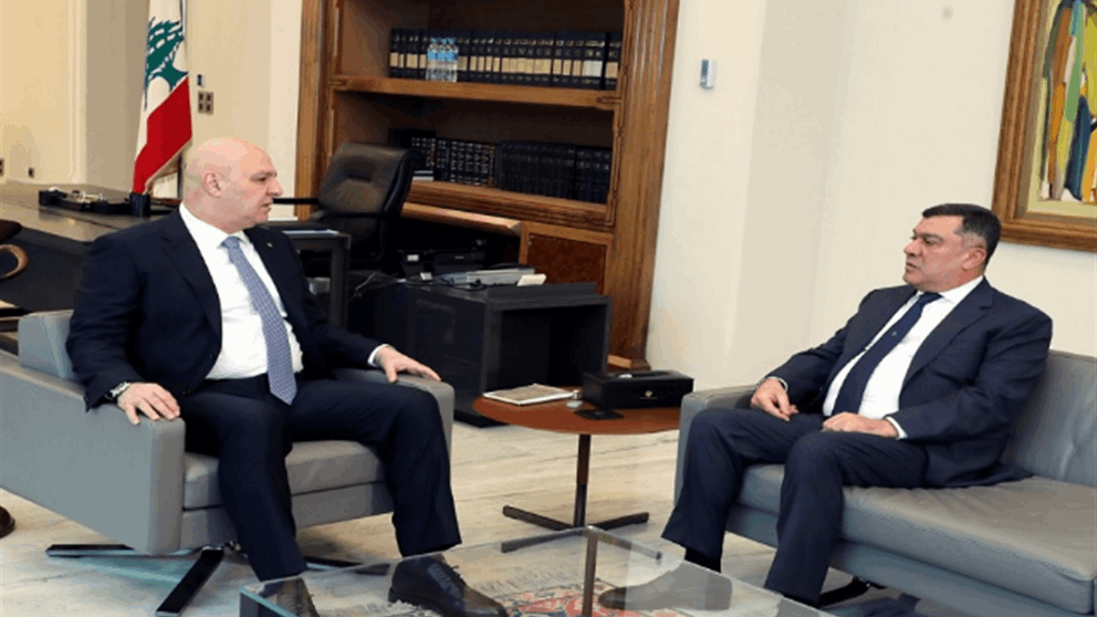 الرئيس عون مستقبلًا الحوت: دور وطني جامع لطيران الشرق الأوسط 