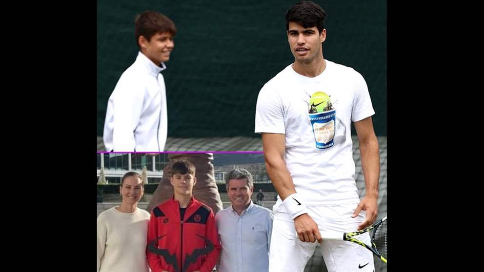 جيمي يسير على خطى شقيقه كارلوس ألكاراز