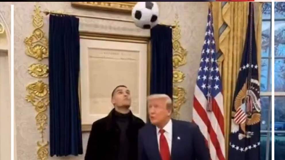 "فوتبول" في البيت الأبيض (فيديو)