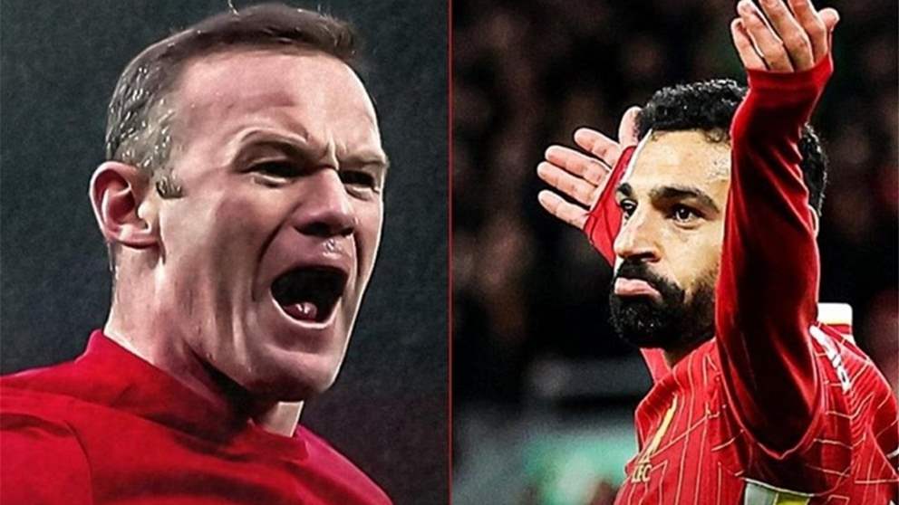 واين روني يطالب باستبعاد محمد صلاح من تشكيلة ليفربول