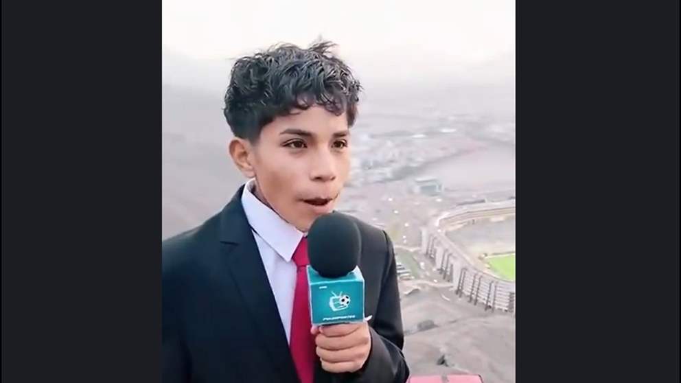 فيديو - علّق على المباراة من أعلى الجبال 