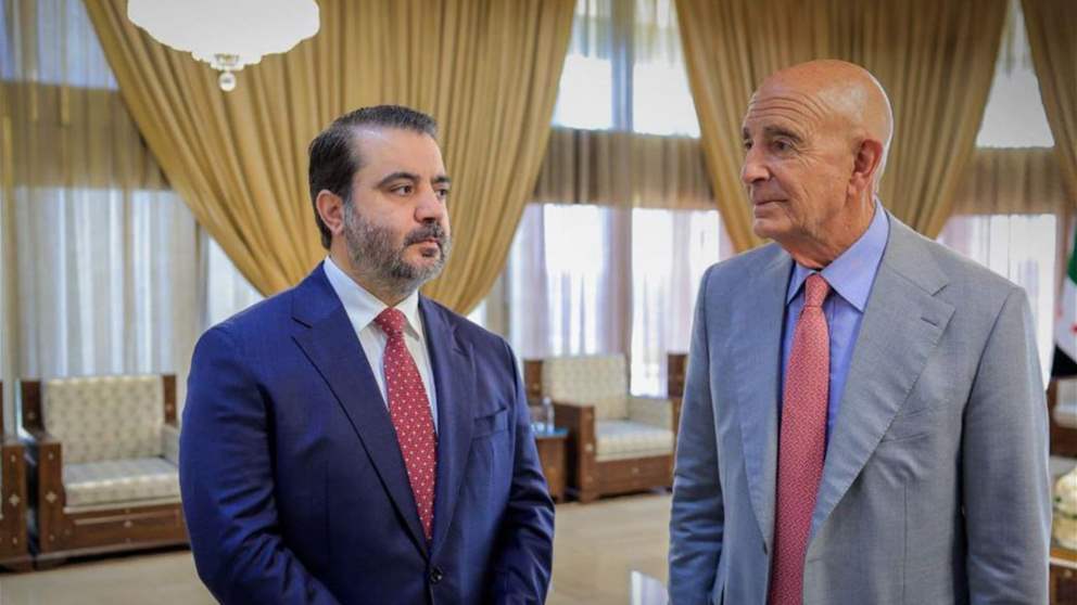 الشيباني يستقبل يرّاك في دمشق