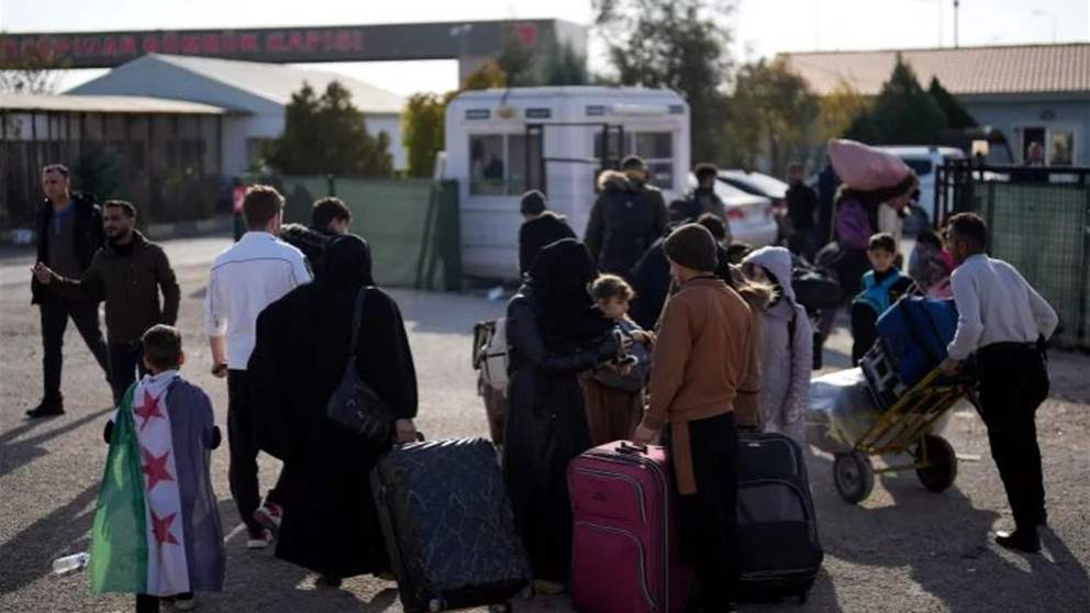 أكثر من 3 ملايين سوري يعودون إلى سوريا