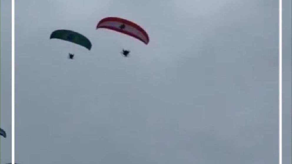 عرض جوي في دمشق.. ولبنان حاضر (فيديو)