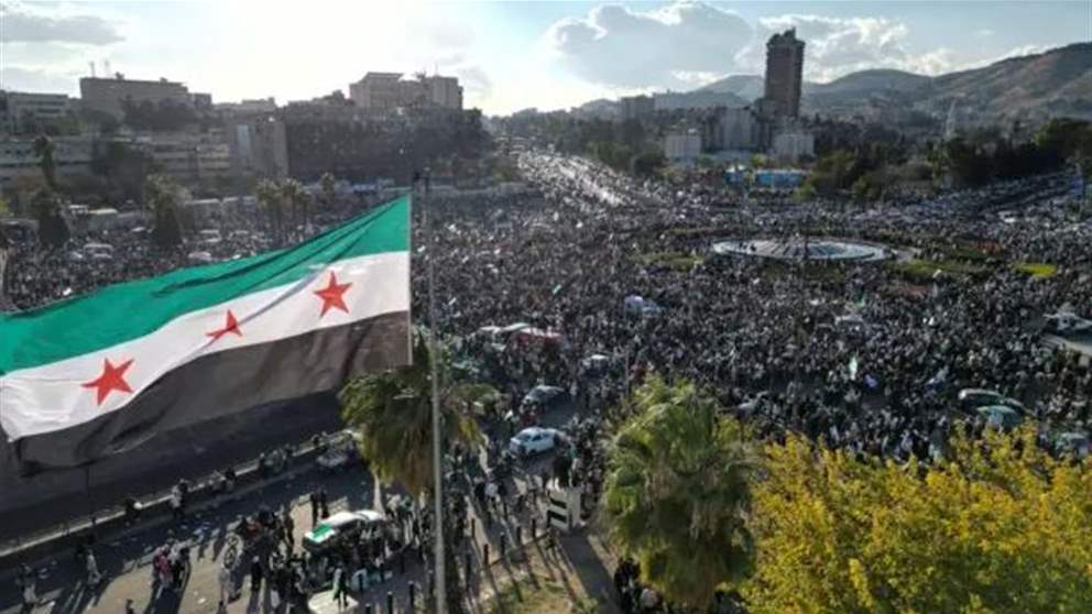يحتفل السوريون في الذكرى الأولى لسقوط نظام الاسد.. التفاصيل مع مراسل الجديد