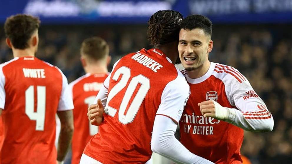 آرسنال يحافظ على سجلّه المثالي في دوري أبطال أوروبا 