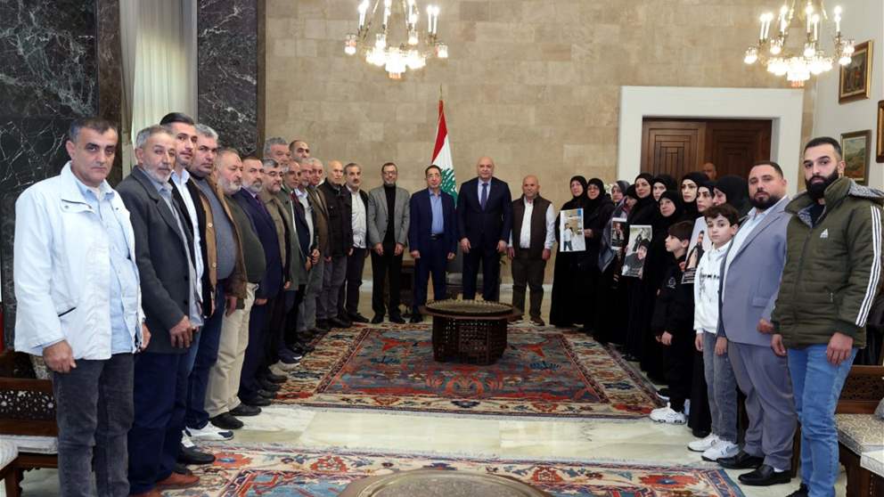 عن الأسرى المعتقلين في اسرائيل.. الرئيس عون: هذه القضية ستبقى حاضرة