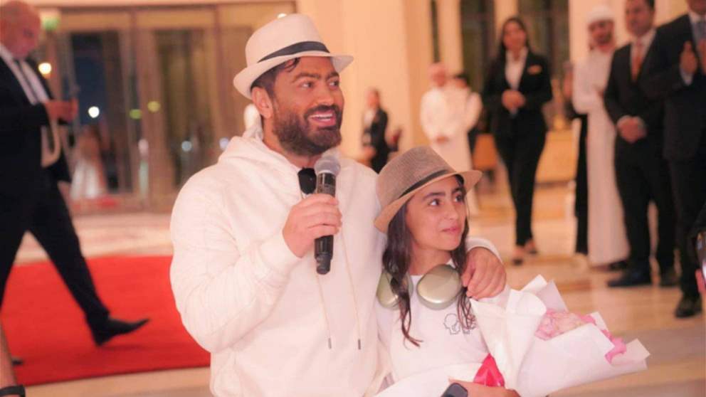 رسالة مؤثرة من تاليا ابنة تامر حسني إلى آن الرفاعي:  أمي الثانية 