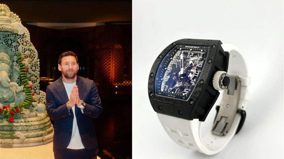 هدية فاخرة لميسي في الهند .. ساعة نادرة بقيمة تتجاوز مليون دولار