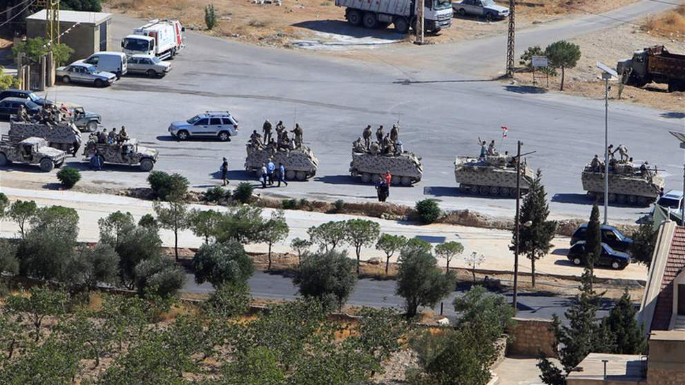 الجيش يداهم مخيمات في بعلبك 