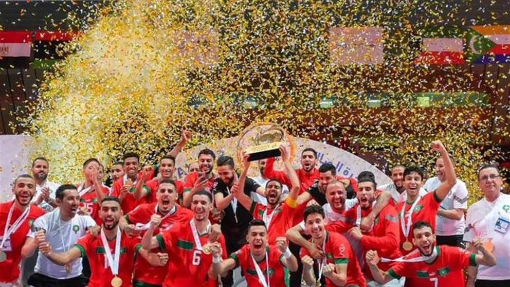 تتويج المغرب بكأس العرب.. مراسل الجديد ينقل الحدث - شاهد البث